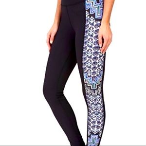 Mara Hoffman panel long leggings size medium